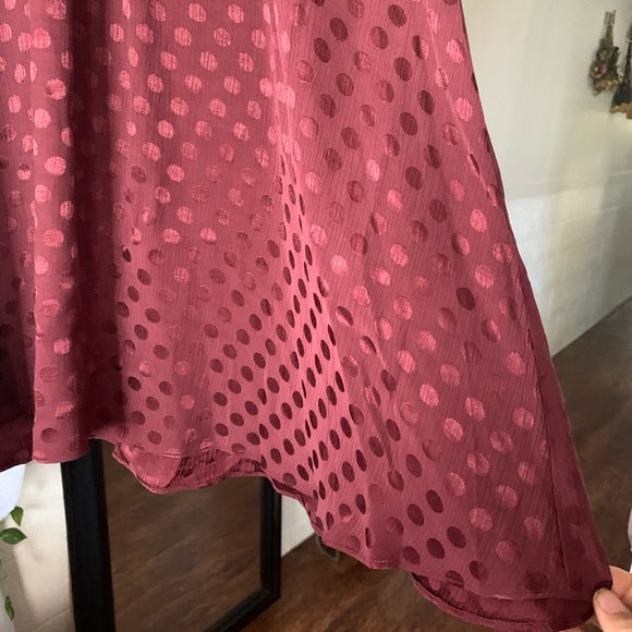 Madewell Fit-and-Flare Dress in Dot Jacquard - Picture 6 of 9